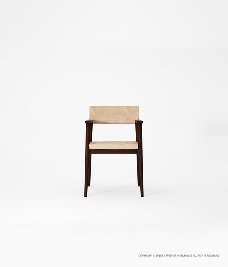 VINTAGE Armchair with Leather