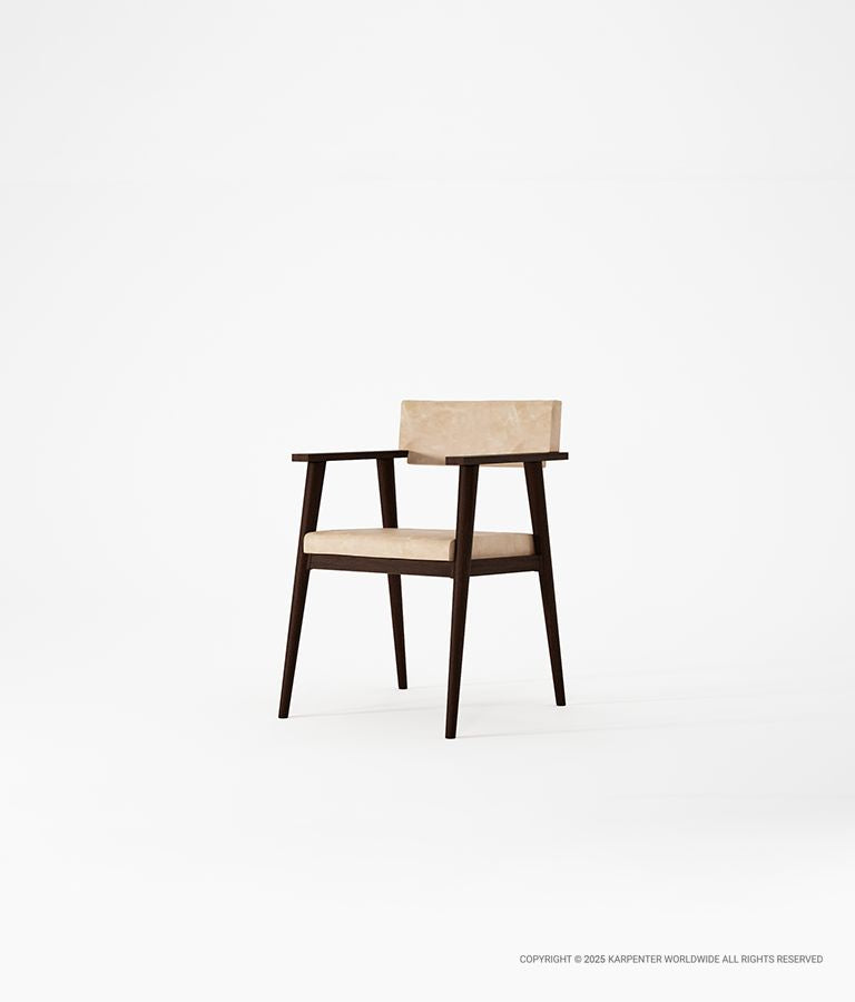 VINTAGE Armchair with Leather