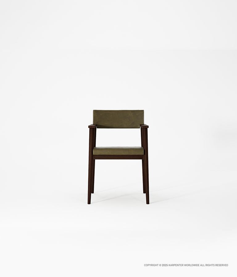 VINTAGE Armchair with Leather