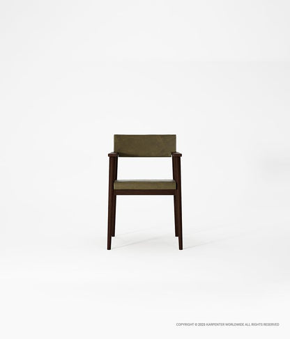 VINTAGE Armchair with Leather
