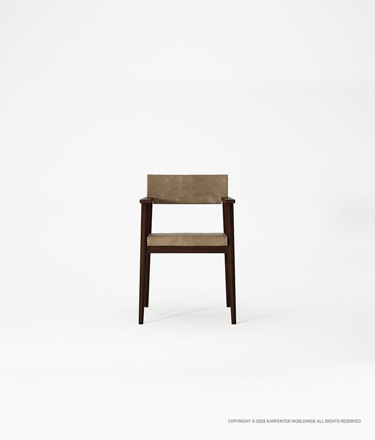 VINTAGE Armchair with Leather