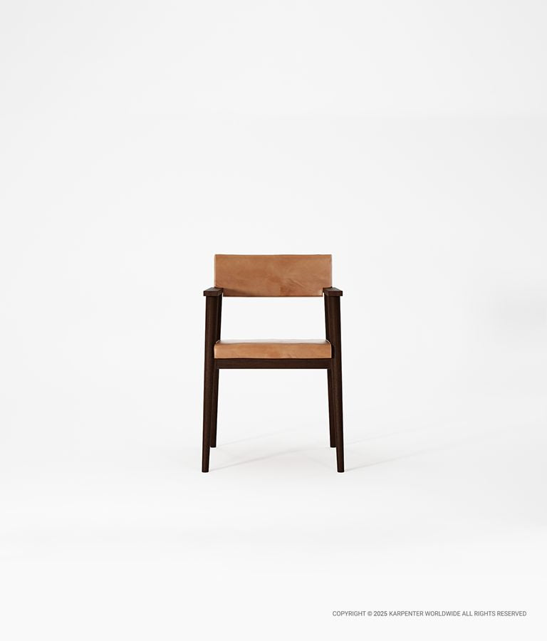 VINTAGE Armchair with Leather