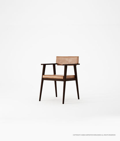 VINTAGE Armchair with Leather