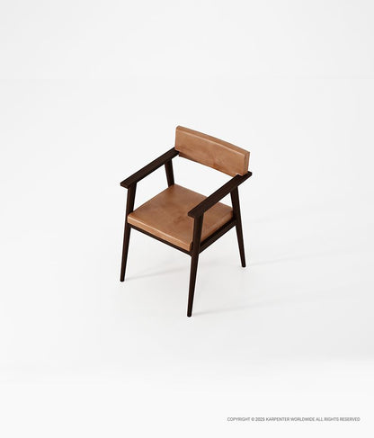VINTAGE Armchair with Leather