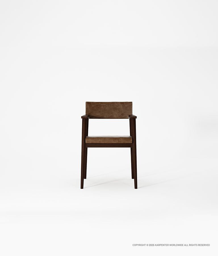 VINTAGE Armchair with Leather