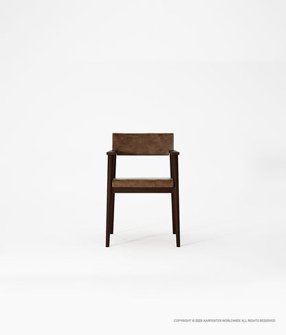 VINTAGE Armchair with Leather