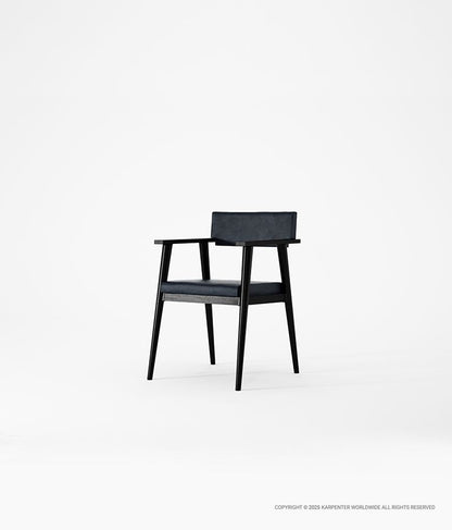 VINTAGE Armchair with Leather