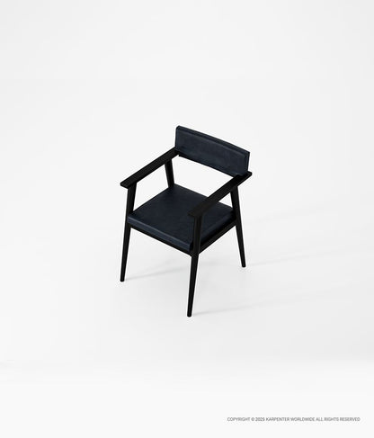 VINTAGE Armchair with Leather