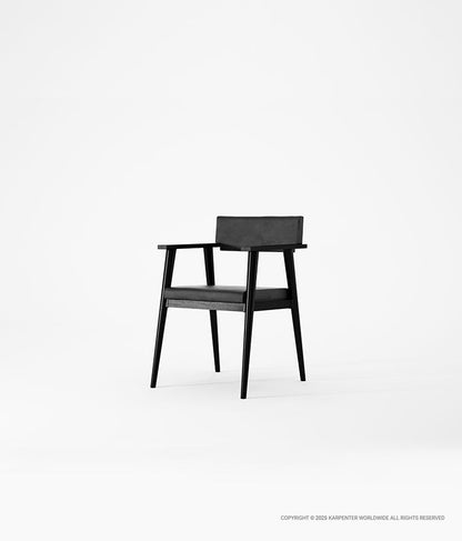 VINTAGE Armchair with Leather