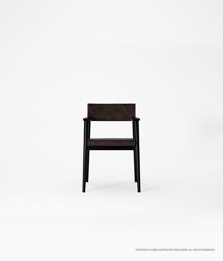 VINTAGE Armchair with Leather