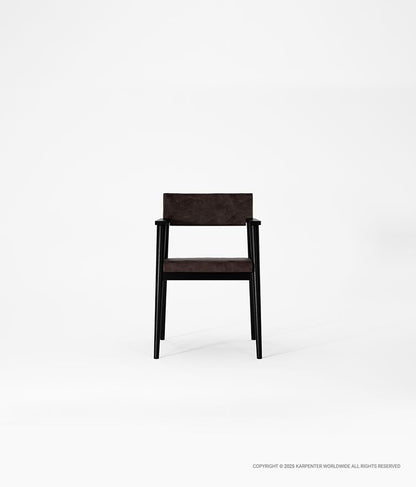 VINTAGE Armchair with Leather