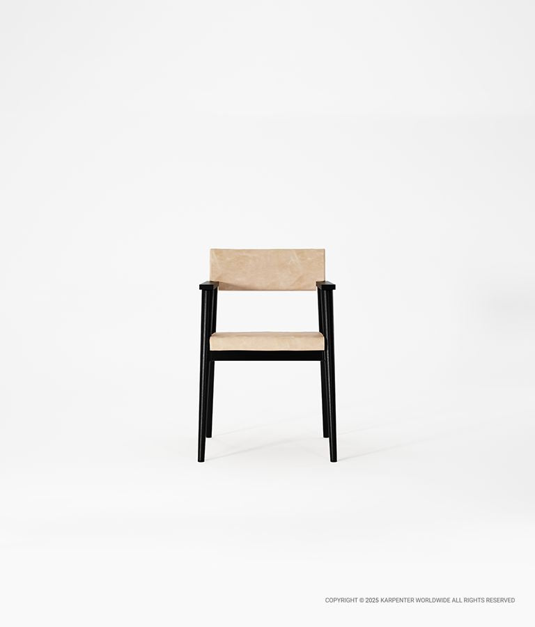 VINTAGE Armchair with Leather