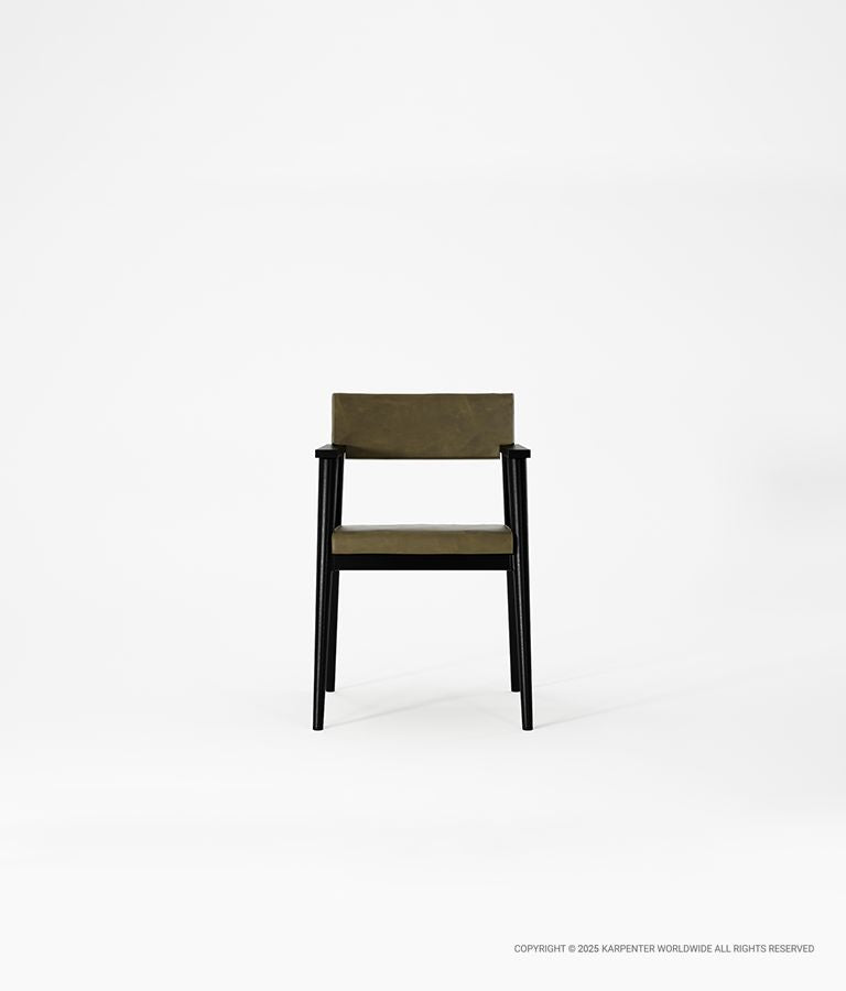 VINTAGE Armchair with Leather