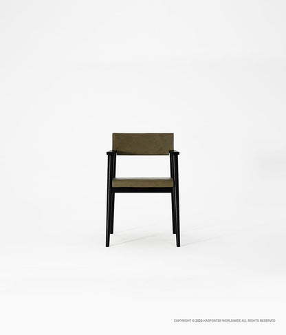 VINTAGE Armchair with Leather