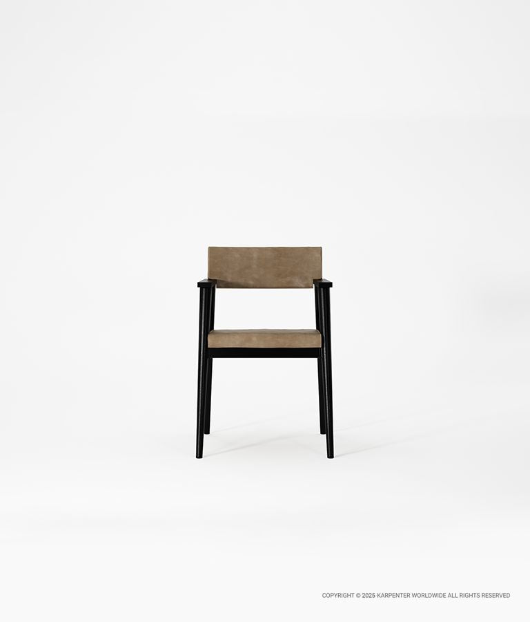 VINTAGE Armchair with Leather