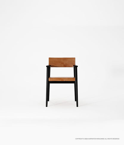 VINTAGE Armchair with Leather
