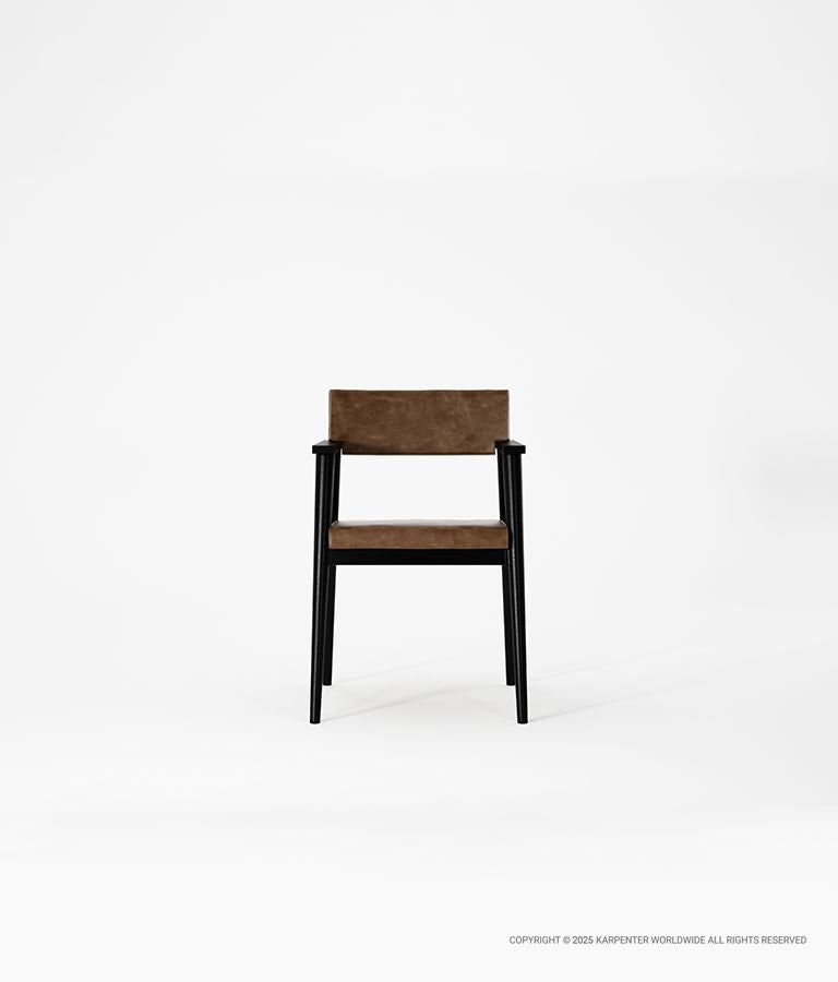 VINTAGE Armchair with Leather