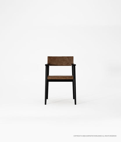 VINTAGE Armchair with Leather