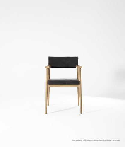 VINTAGE Armchair with Leather