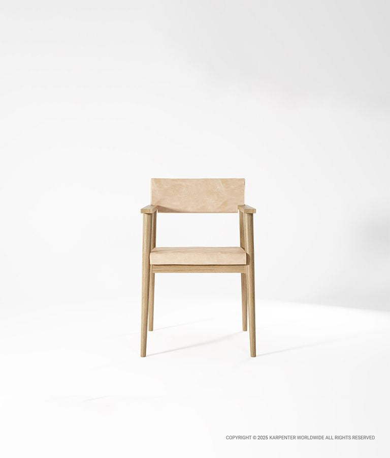 VINTAGE Armchair with Leather