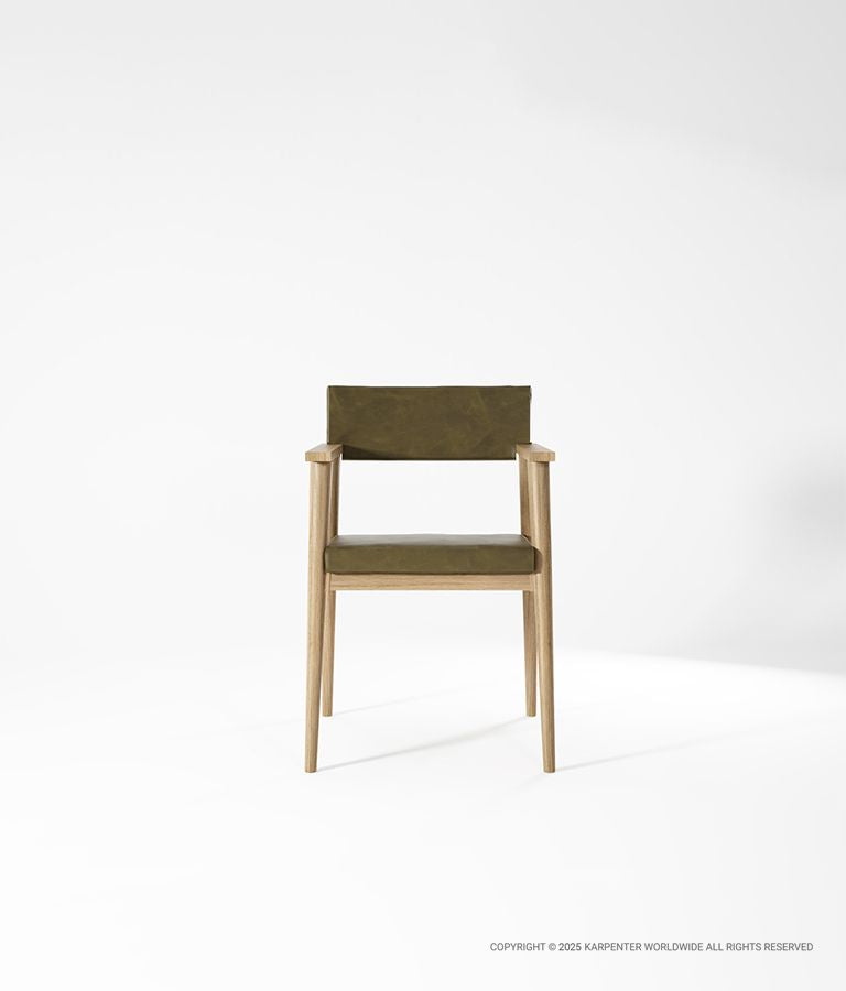 VINTAGE Armchair with Leather