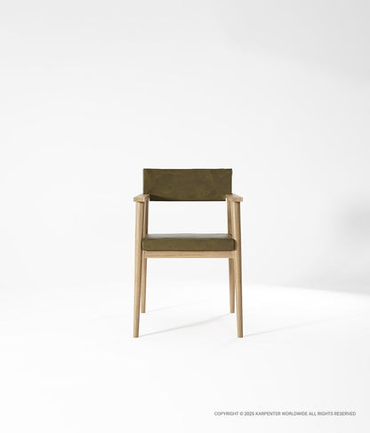 VINTAGE Armchair with Leather