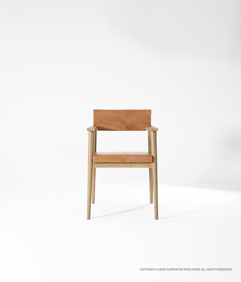 VINTAGE Armchair with Leather
