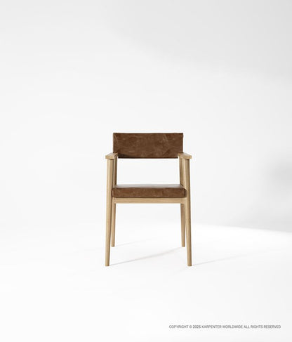 VINTAGE Armchair with Leather