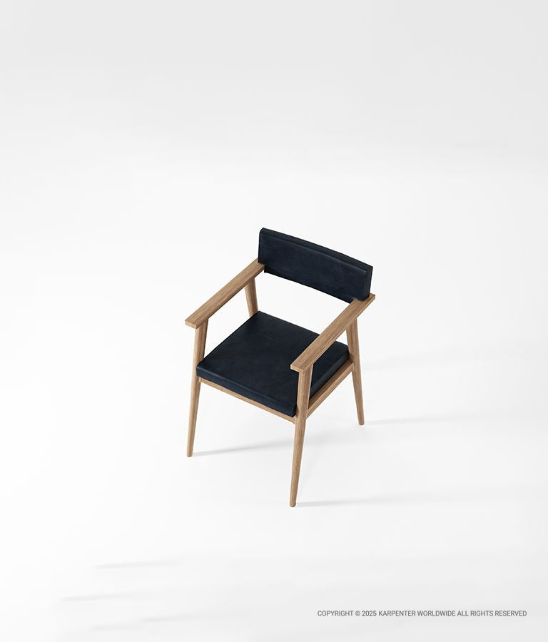 VINTAGE Armchair with Leather