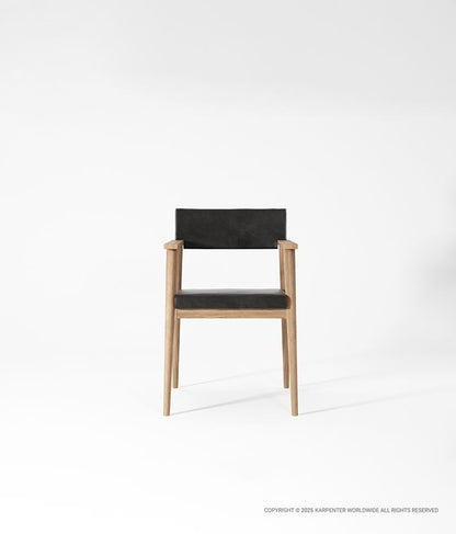VINTAGE Armchair with Leather
