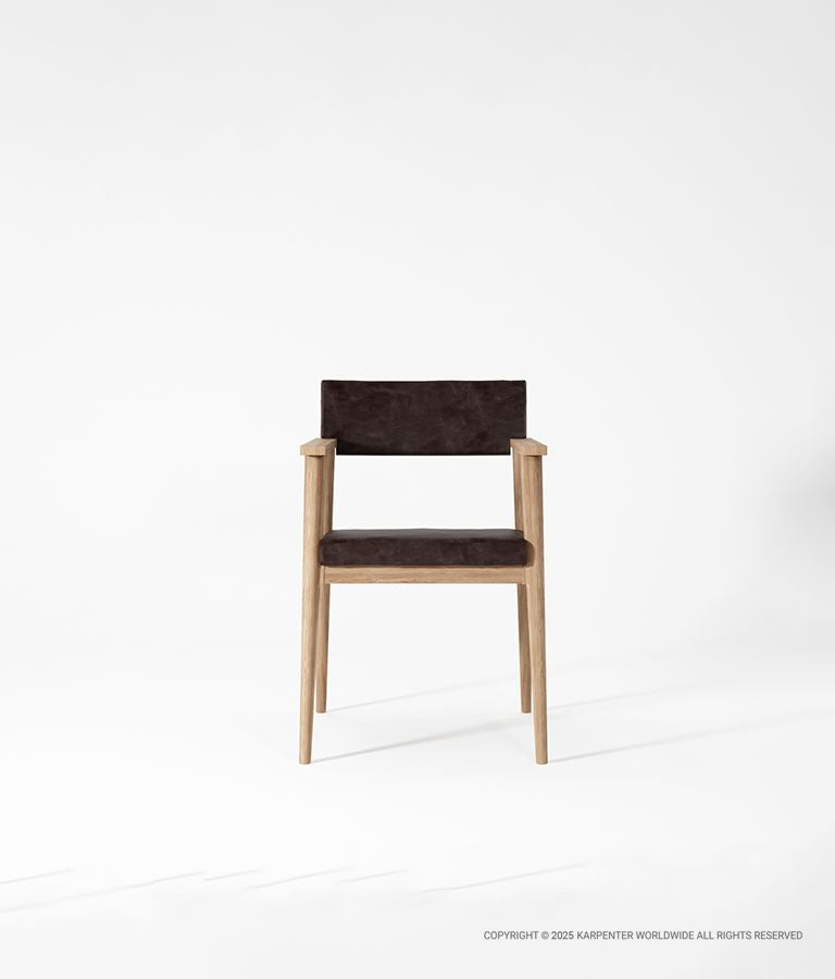 VINTAGE Armchair with Leather