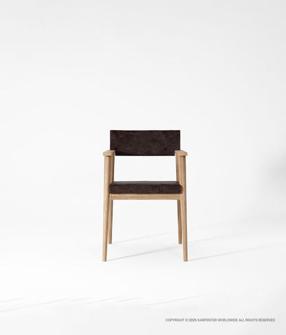 VINTAGE Armchair with Leather