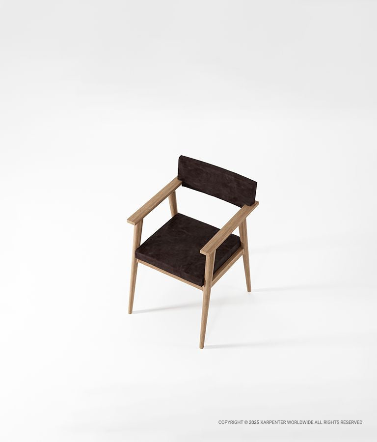 VINTAGE Armchair with Leather