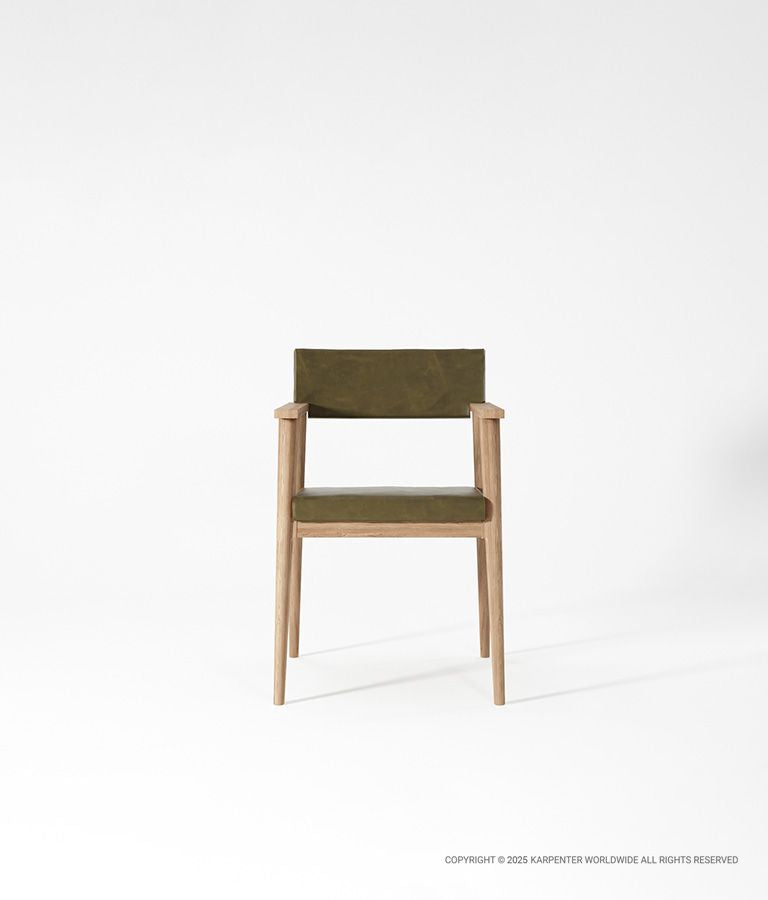 VINTAGE Armchair with Leather