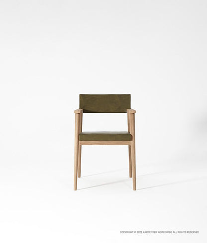 VINTAGE Armchair with Leather
