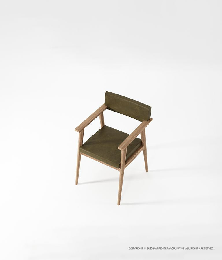VINTAGE Armchair with Leather