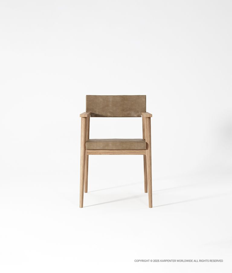 VINTAGE Armchair with Leather
