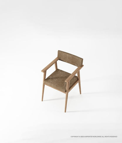 VINTAGE Armchair with Leather