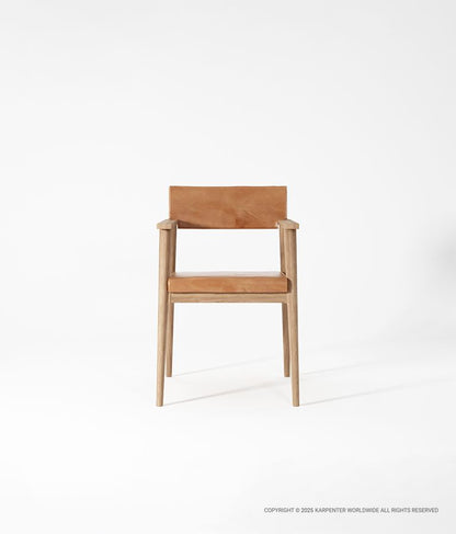 VINTAGE Armchair with Leather