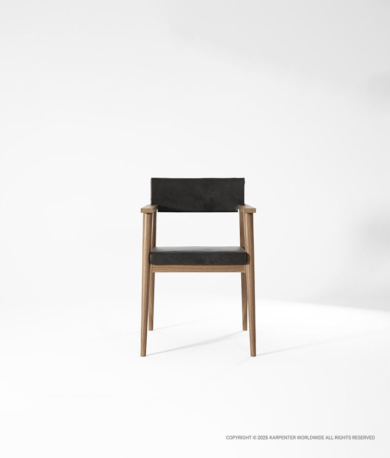 VINTAGE Armchair with Leather