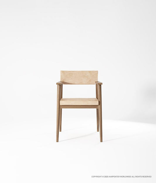 VINTAGE Armchair with Leather
