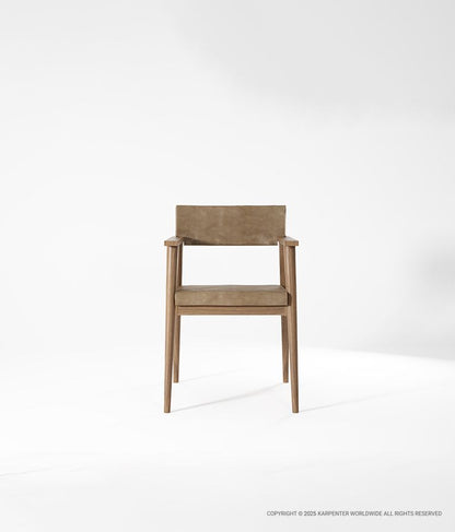 VINTAGE Armchair with Leather