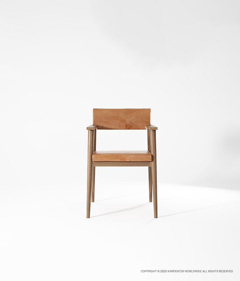 VINTAGE Armchair with Leather