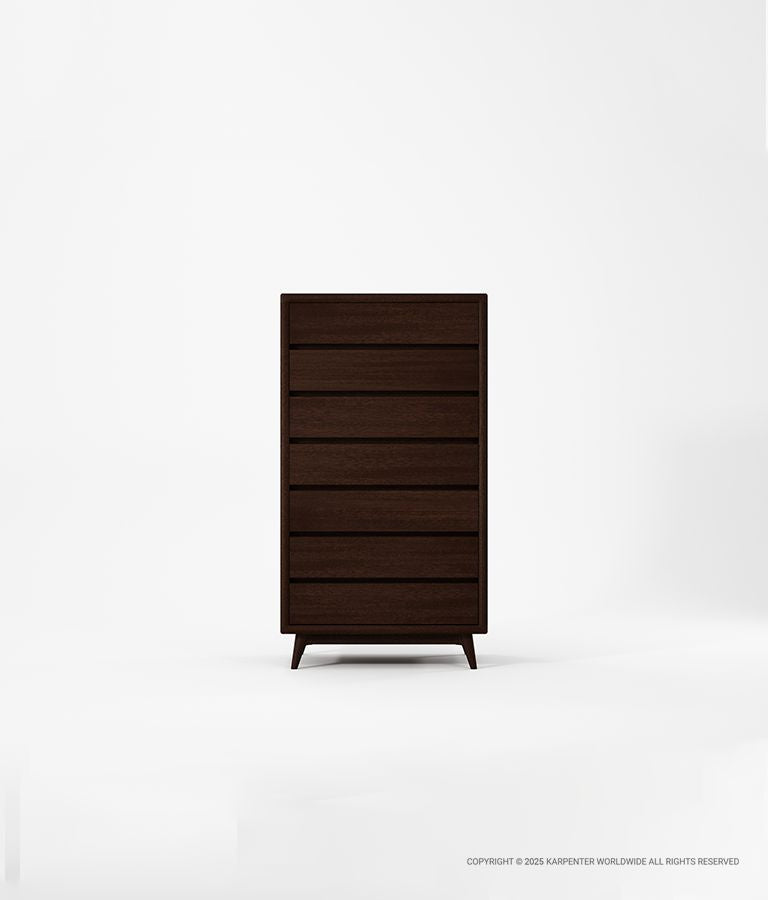 VINTAGE Tallboy 7 Drawers