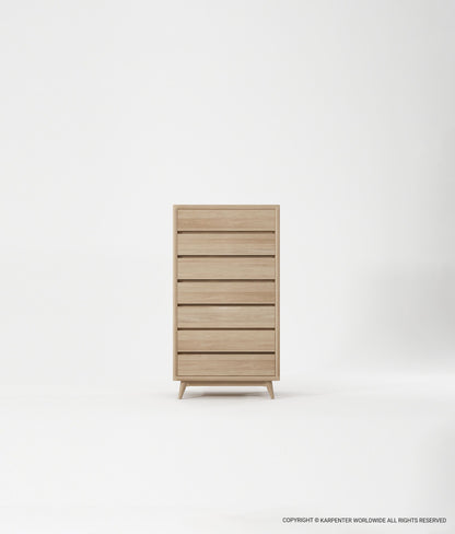 VINTAGE Tallboy 7 Drawers