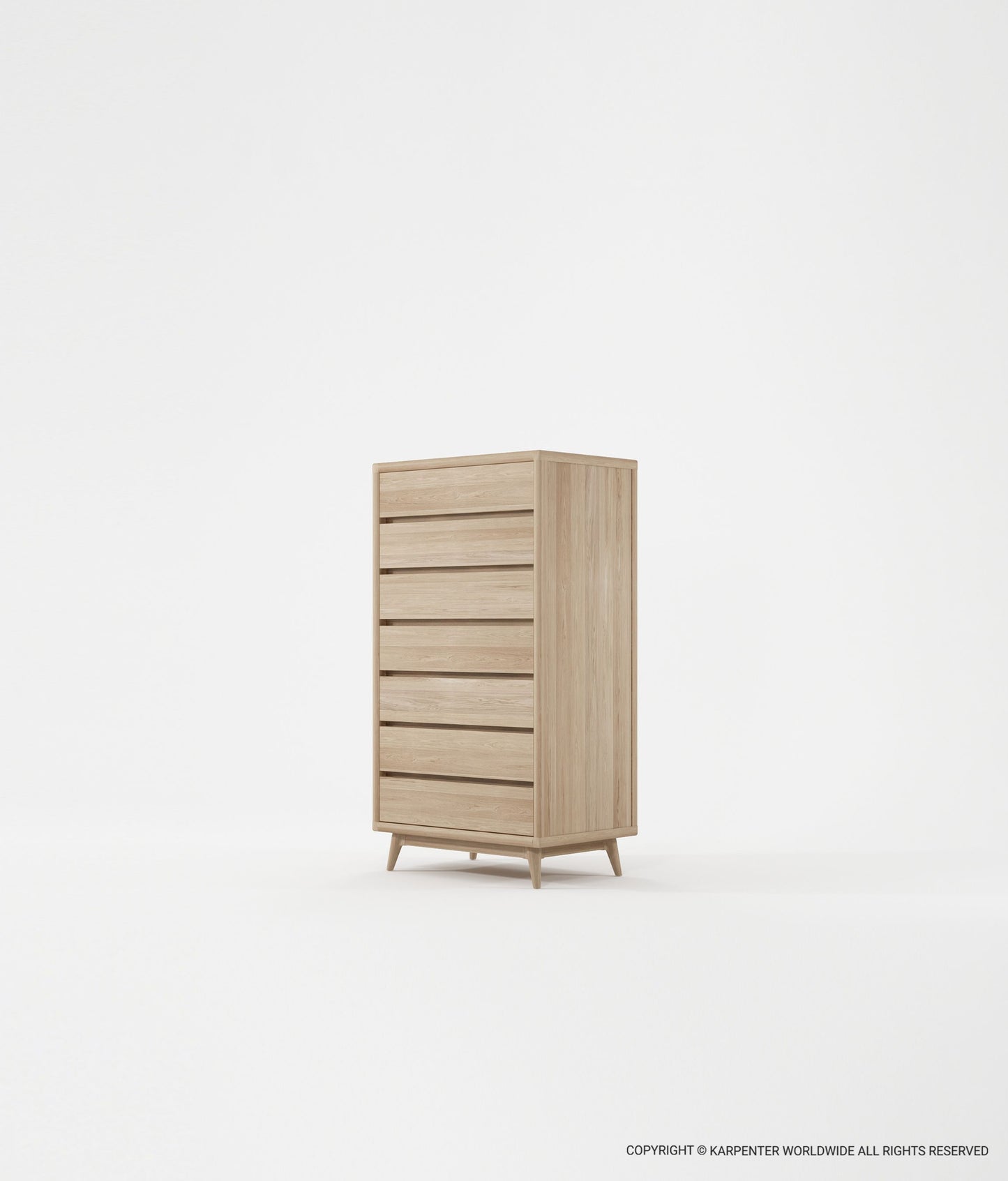 VINTAGE Tallboy 7 Drawers