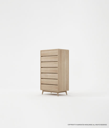VINTAGE Tallboy 7 Drawers