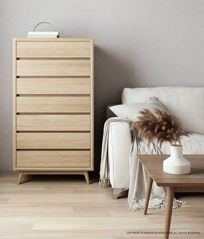 VINTAGE Tallboy 7 Drawers