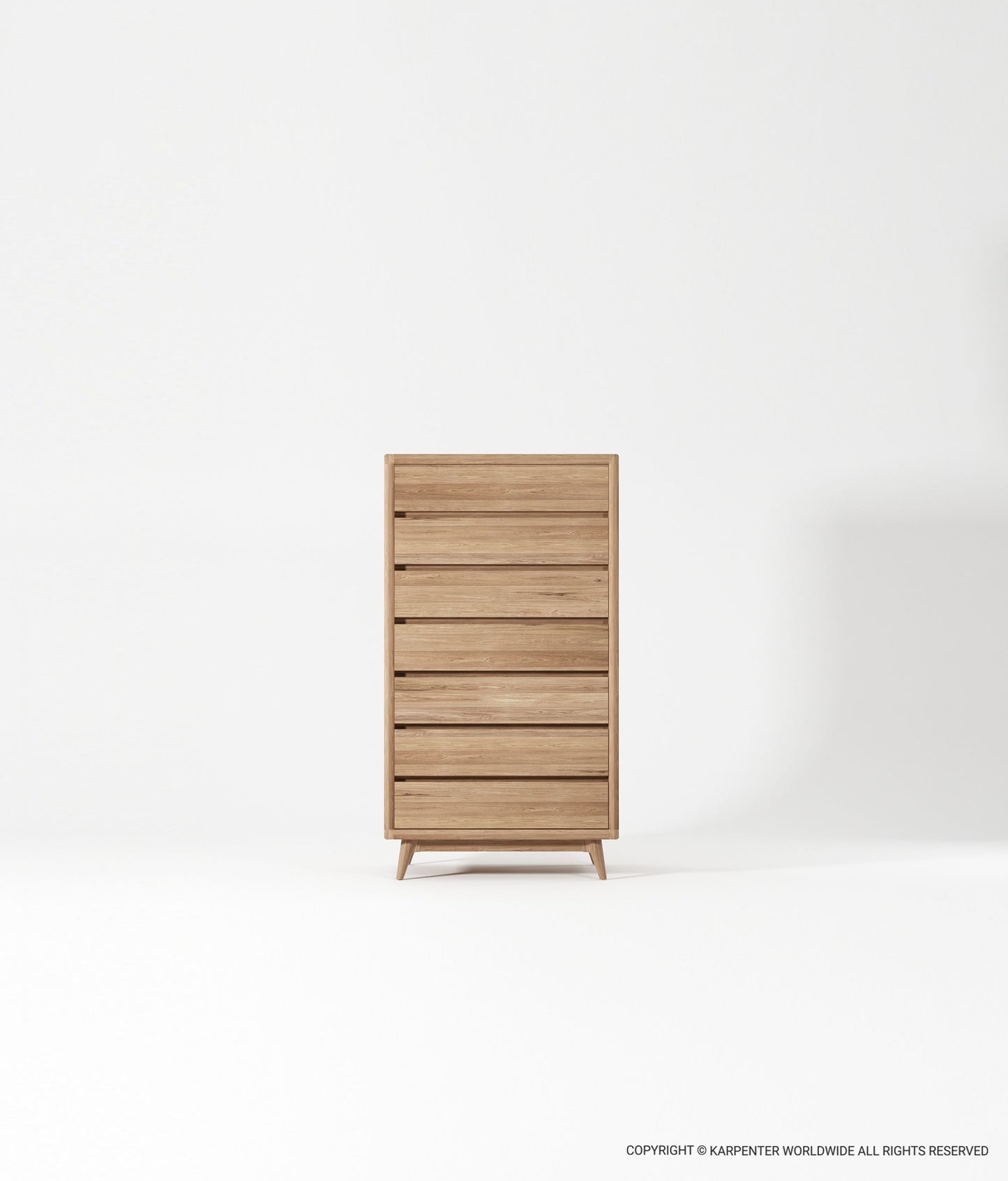 VINTAGE Tallboy 7 Drawers
