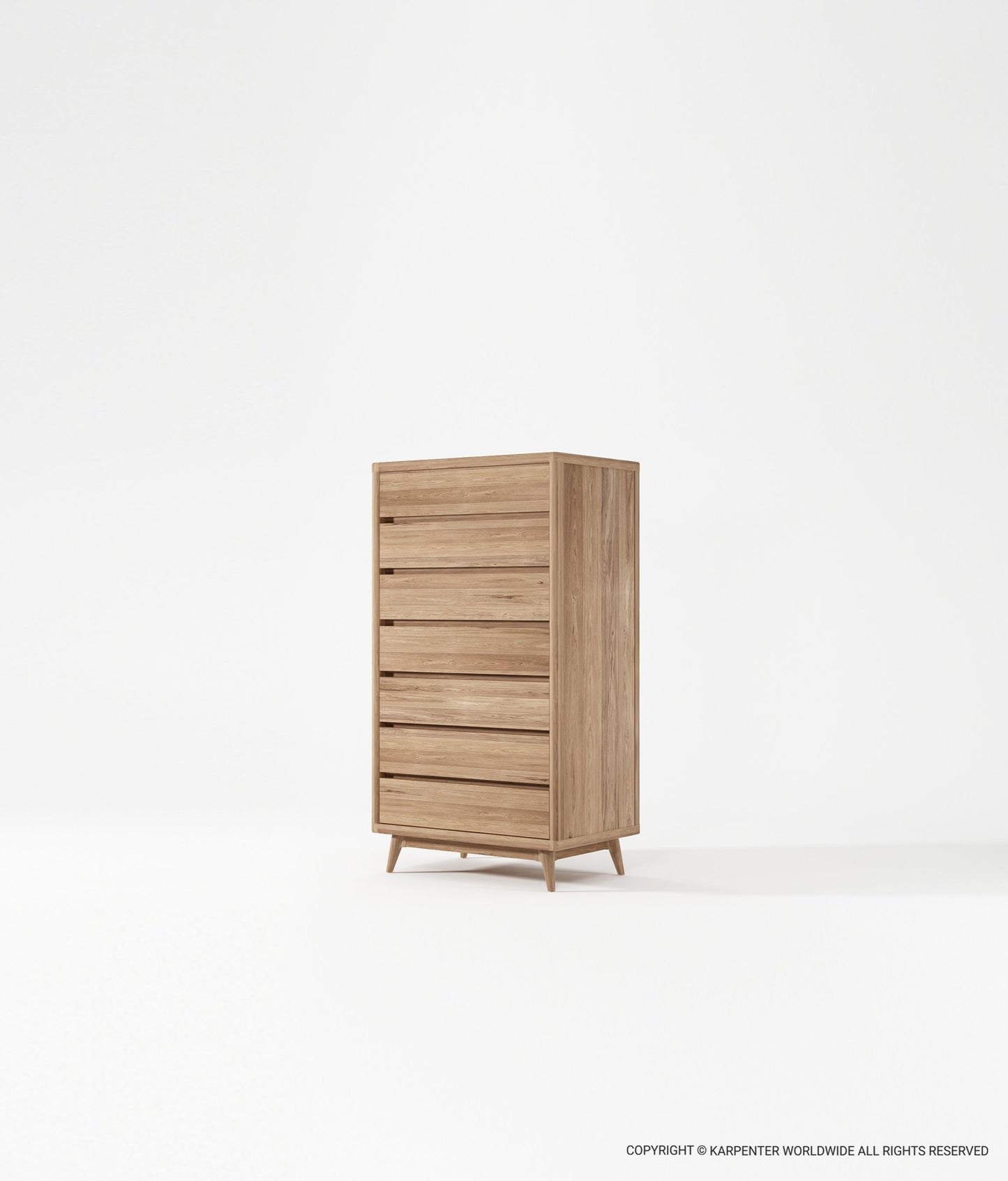 VINTAGE Tallboy 7 Drawers